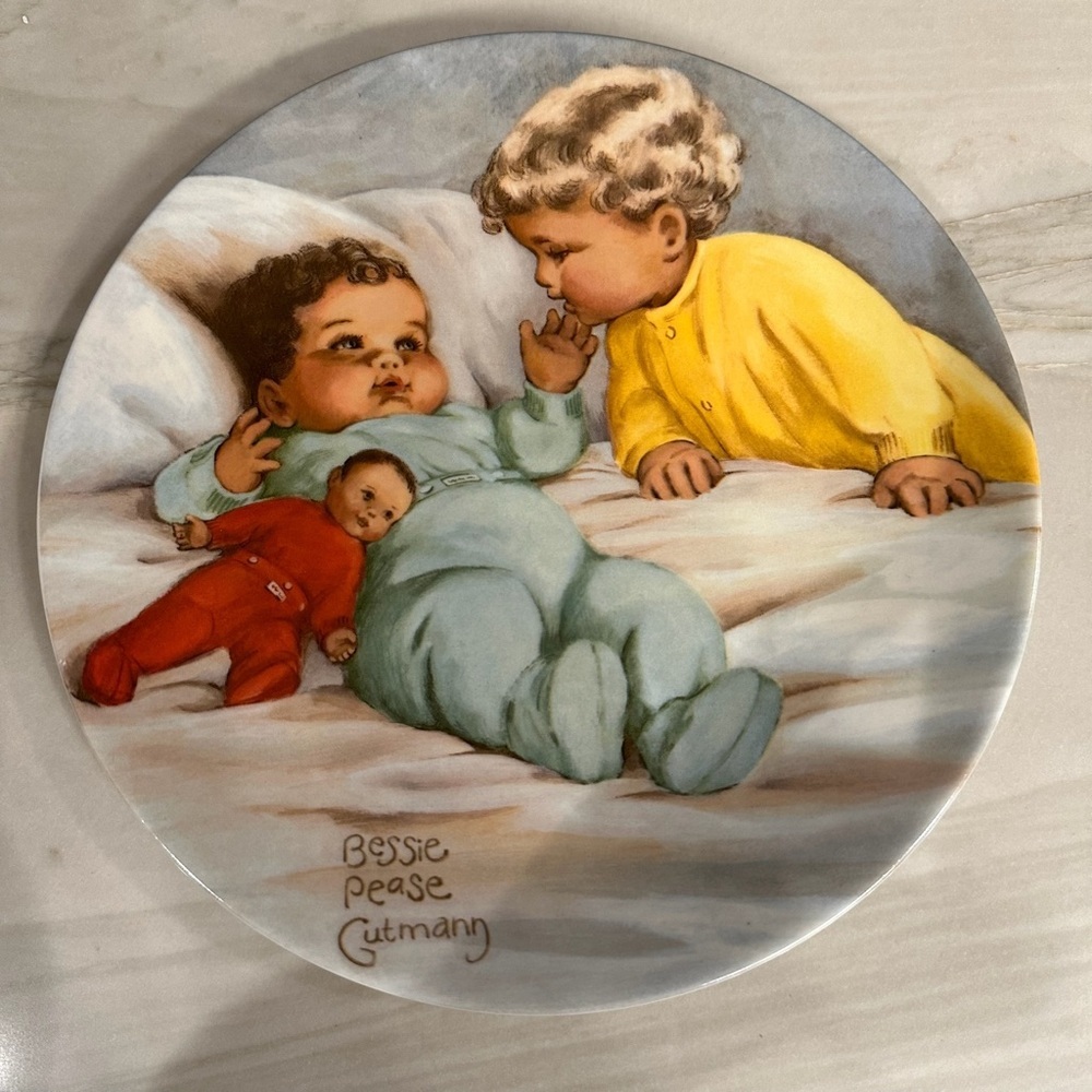 My Baby by Bessie Pease Gutmann Vintage Collector’s Plate 623
